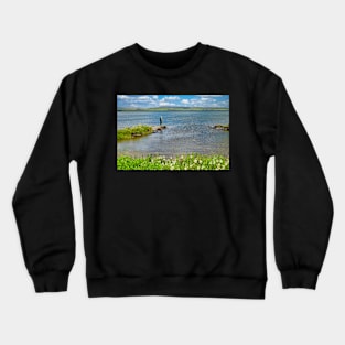 Trout Fishing in the Scottish Highlands Crewneck Sweatshirt